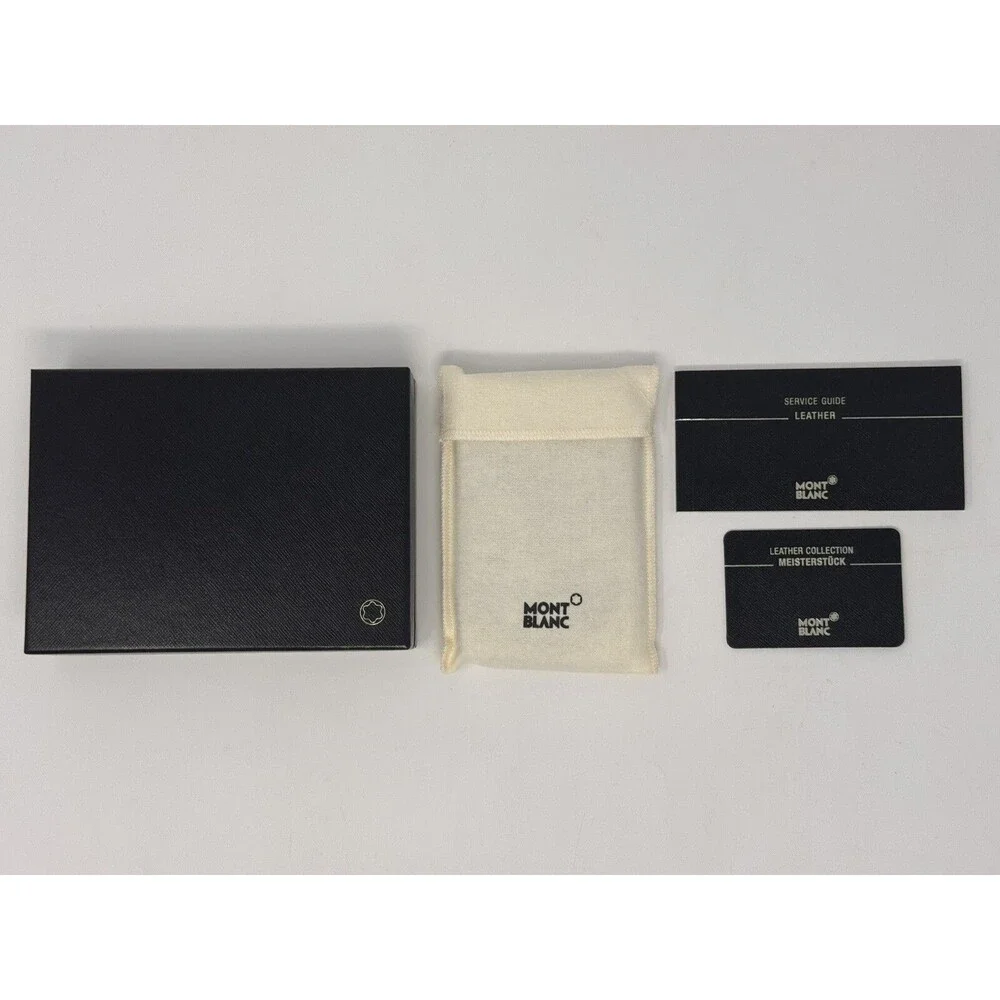 Montblanc 103383 Meisterstück Leather Key Case with Ring - New in Box